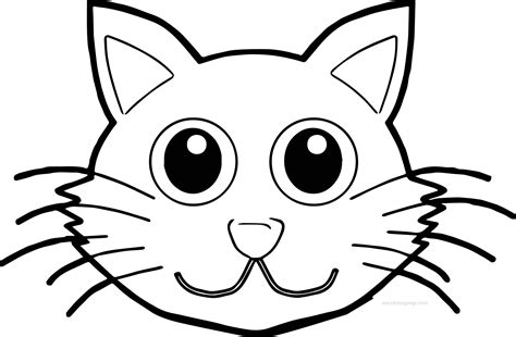 Cat Face Printable